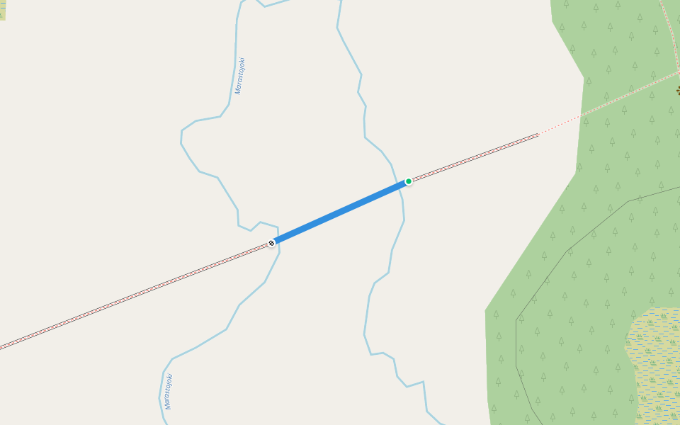 Ketomella-Tappuri walking route map in Ketomella