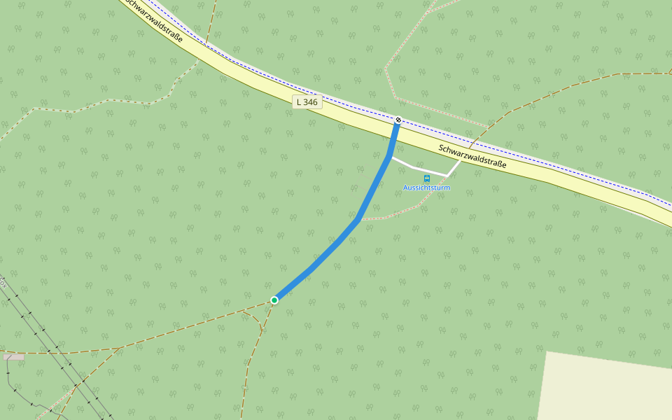 Unterm Himmelsglück - Parkplatz Schwarzwaldstraße