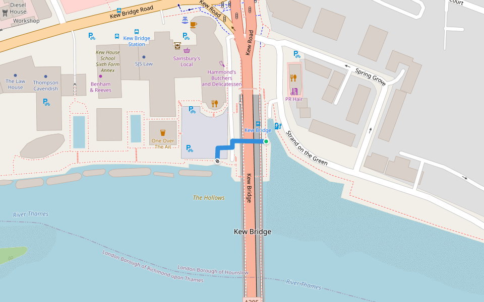 Thames Path - northern bank