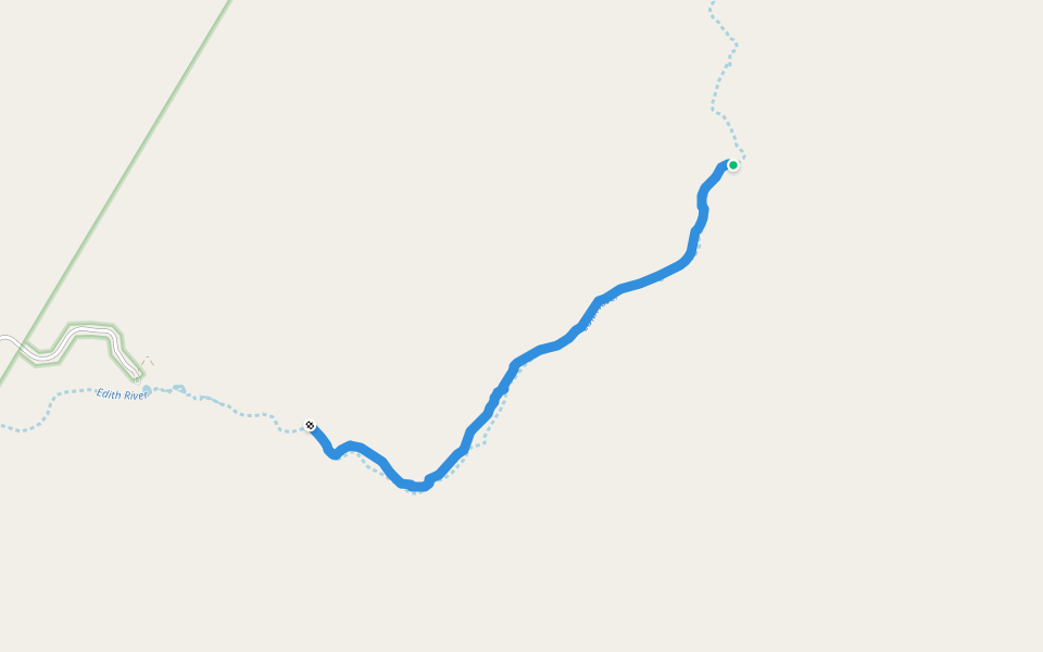 section 4 Jatbula Trail walking route map in Nitmiluk