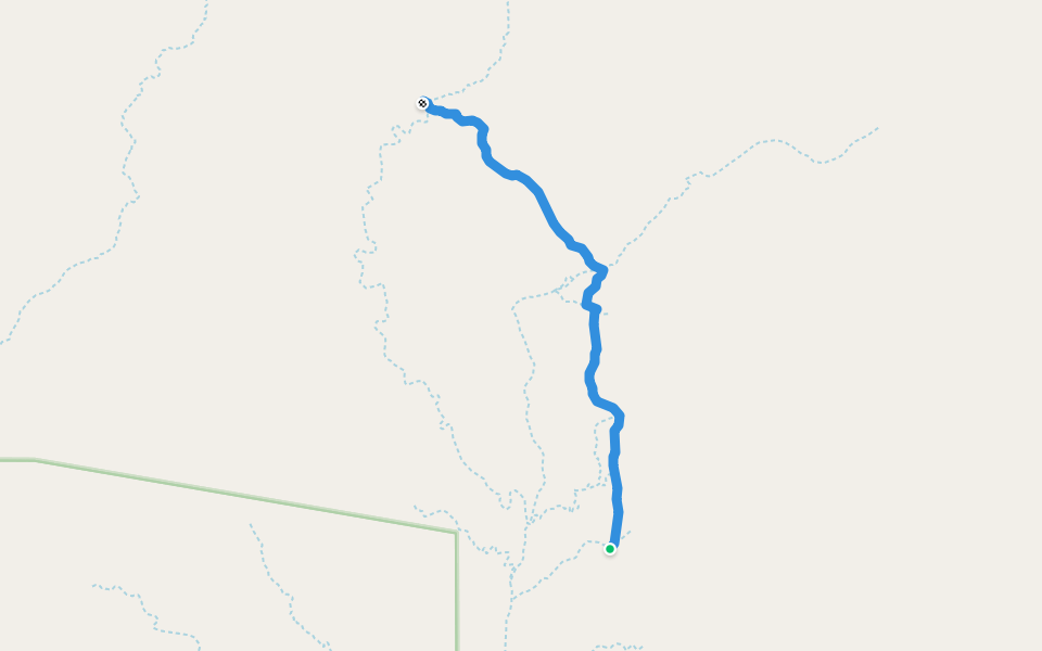 section 2 Jatbula Trail walking route map in Nitmiluk
