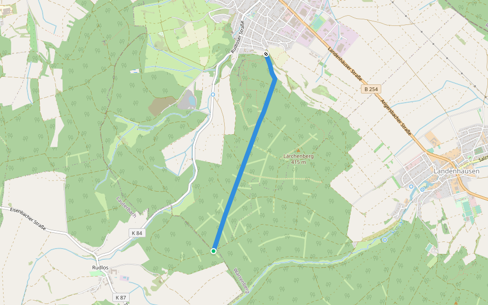 unknown_hiking_Angersbach walking route map in Wartenberg