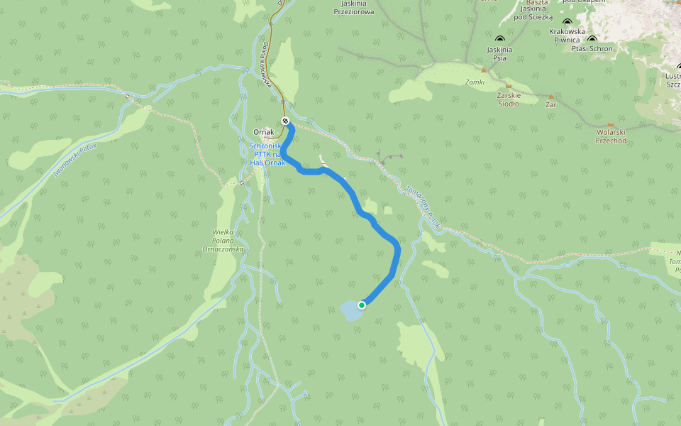 Hala Ornak - Smreczyński Staw