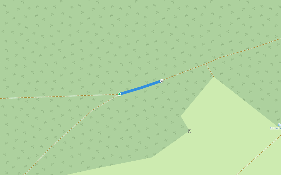 Knüllgebirgsverein Premiumwanderweg walking route map in Kirchheim