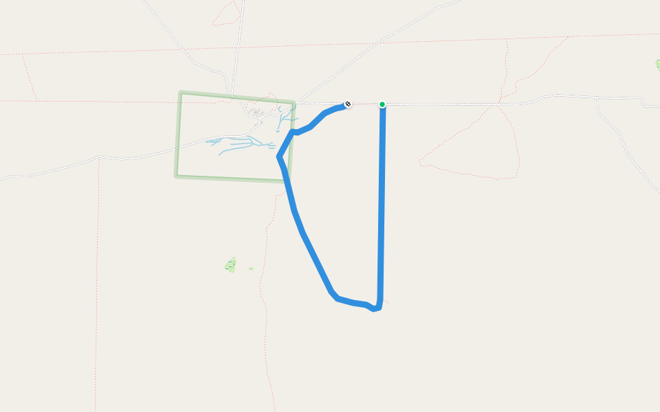 Walk 12 Whistler Track walking route map in Gluepot