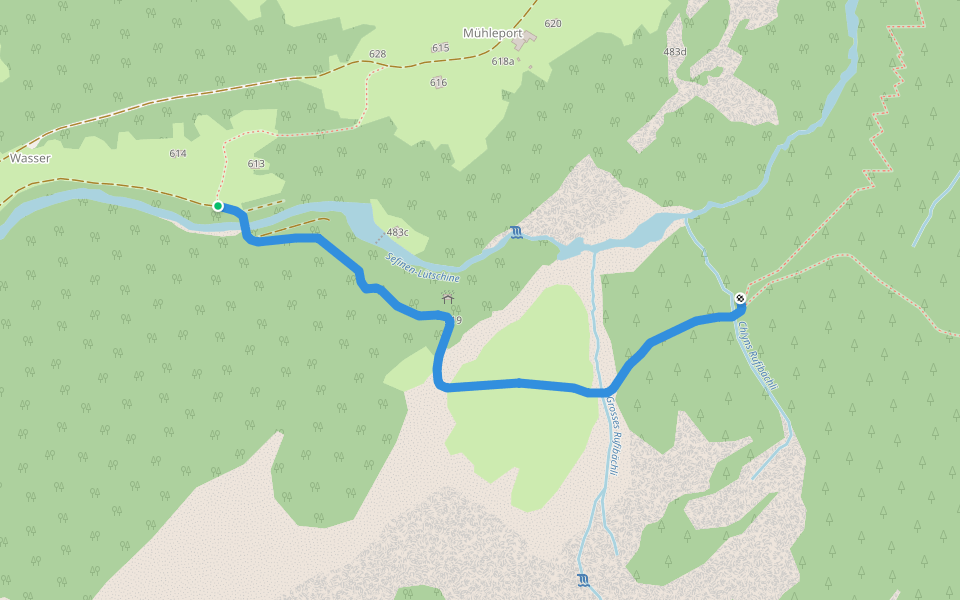 Schwendriwald - Wasserbrücke