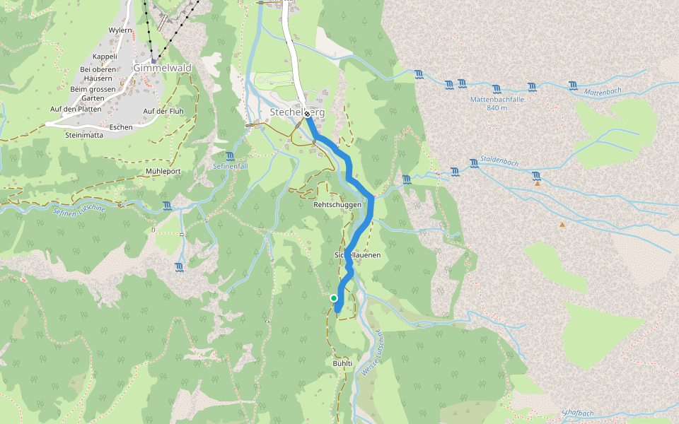 Im Boden - Stechelberg / Rütti