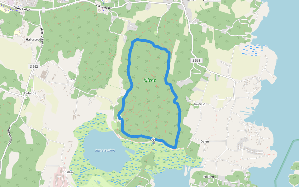 Gult spår 4,8 km