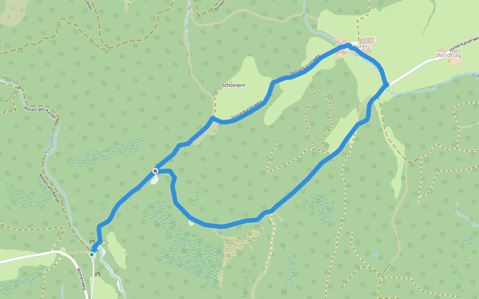 Moor & More - Kinderrunde walking route map in Sankt Johann in Tirol