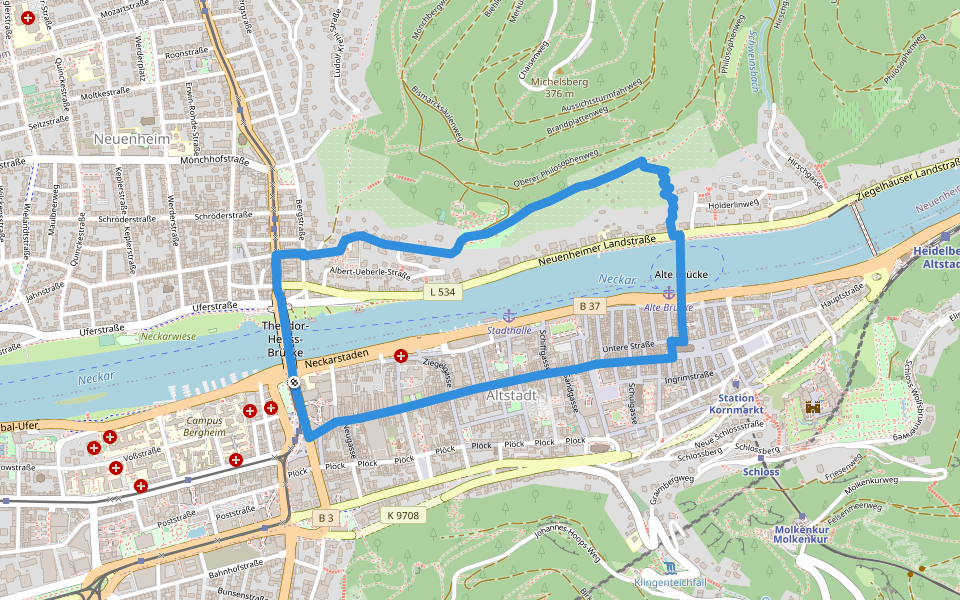 Stadttour Altstadt und Philosophenweg