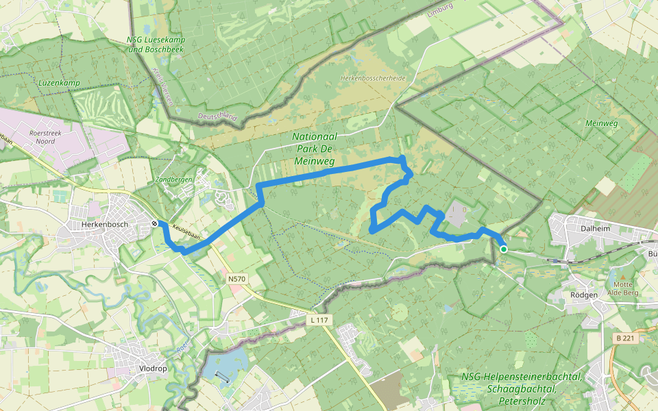 Maas-Niederrheinpad L Hiking Trail - Vlodrop, Limburg | Pacer