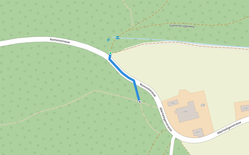 Sonnenrain - Firsi walking route map in Lengnau