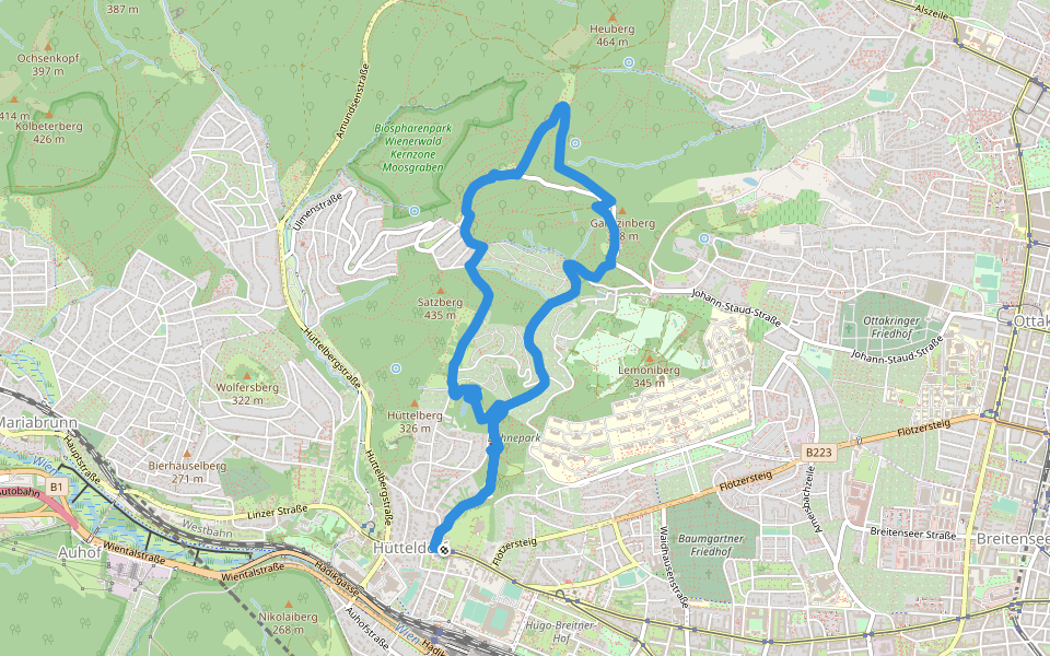 Stadtwanderweg 4 - Jubiläumswarte