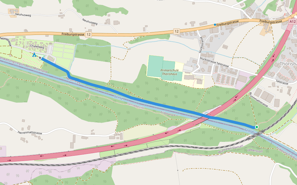 Steinerne Brücke – Thörishaus Au