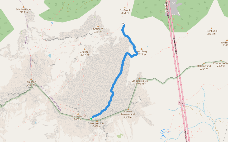 Wanderweg 731 walking route map in Hochberg