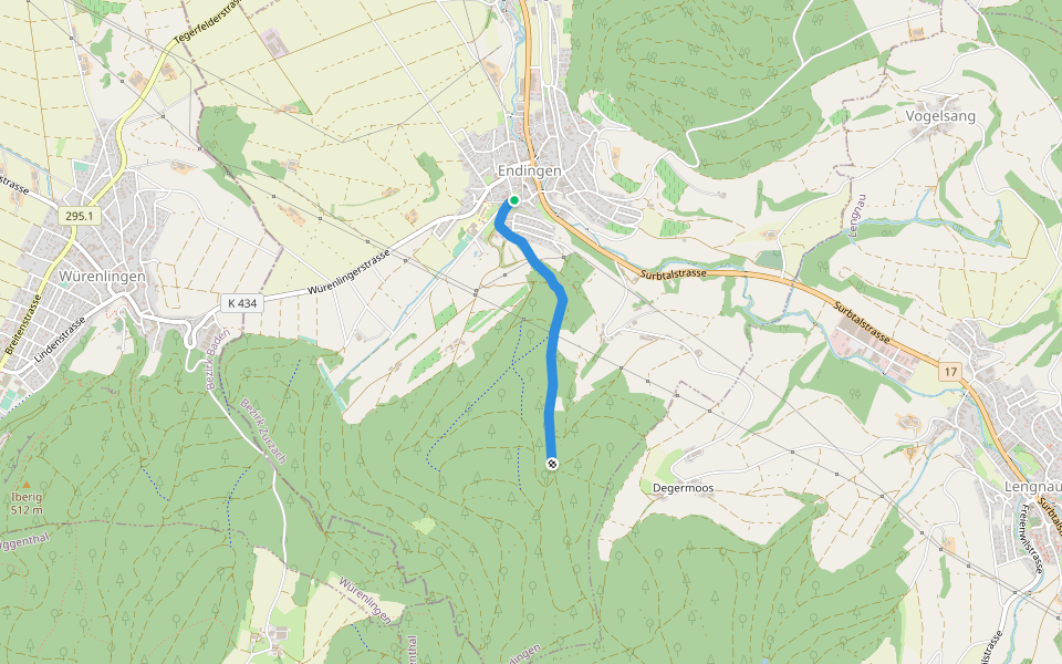 fixme - fixme walking route map in Endingen
