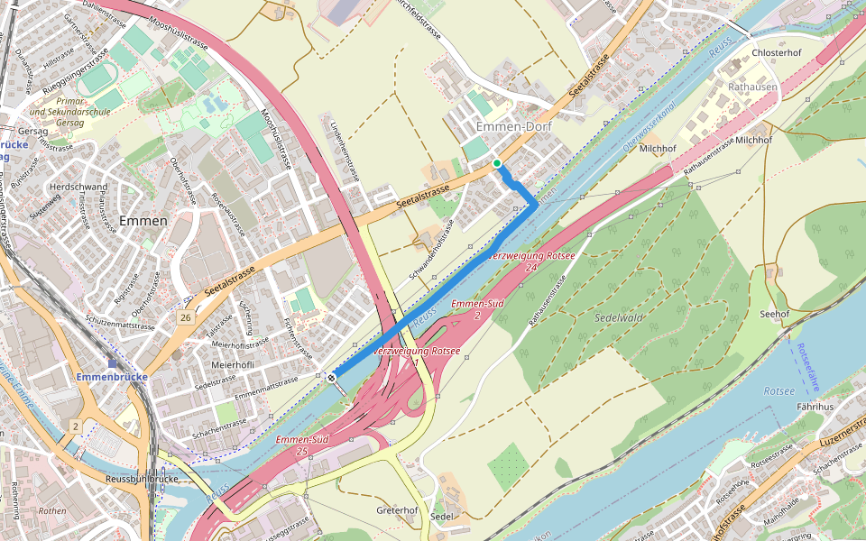 Emmen - Sädelbrücke