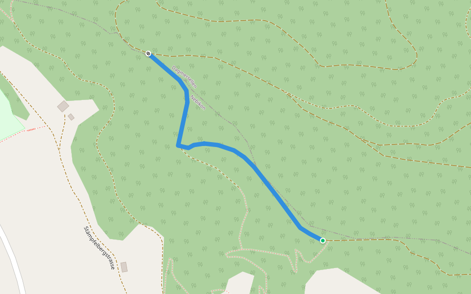 Rüsle - Nr. 7 walking route map in Nebikon