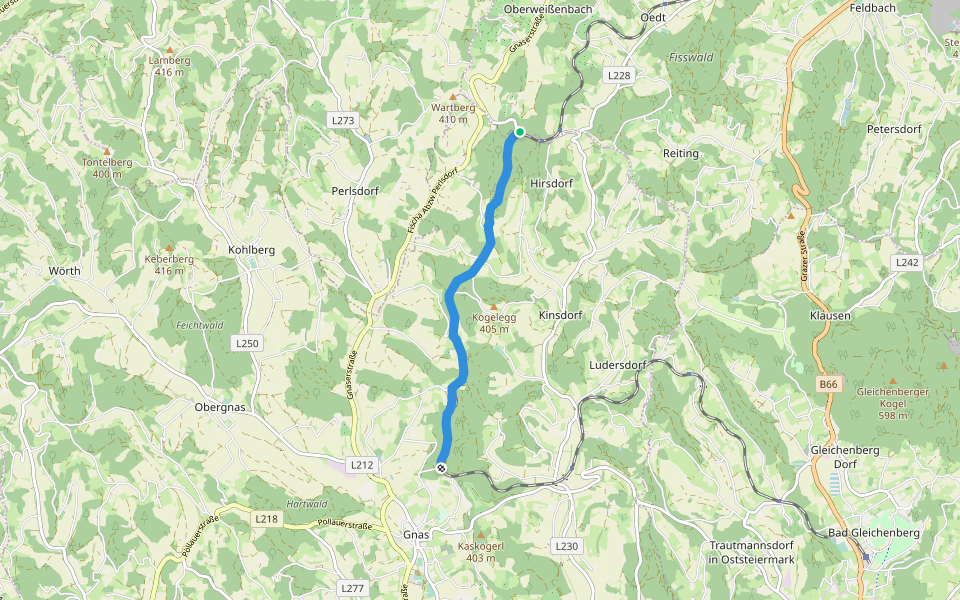 Wanderweg 787 walking route map in Oberweißenbach