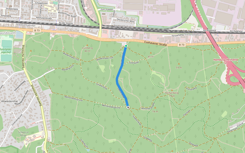 Hiking Trail KI KH Hamburg Pacer
