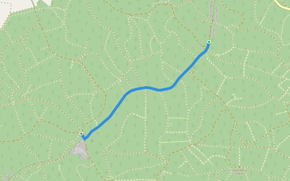 Seetalweg walking route map in Hollabrunn