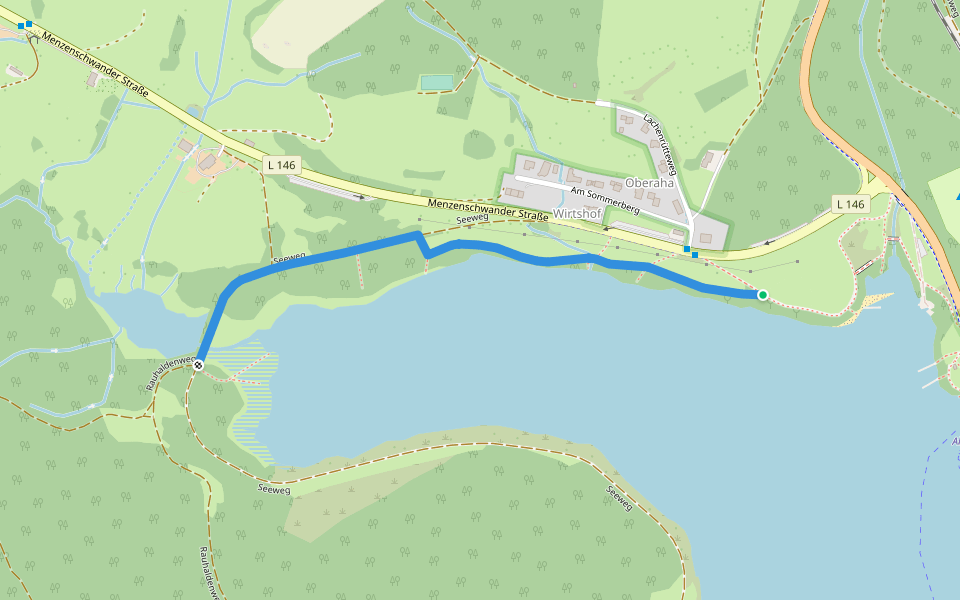 Aha Seeufer - Seewege