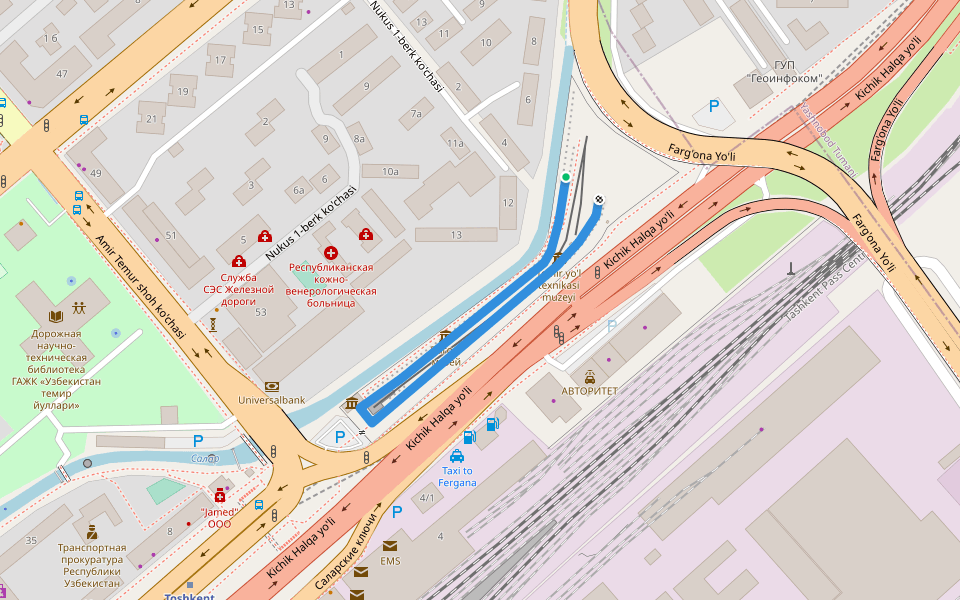 Экскурсия по музею железнодорожной техники