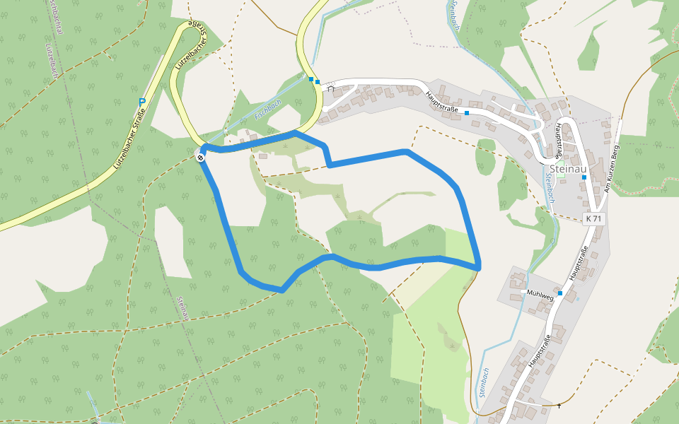 Rundwanderweg Fischbachtal Im Neurod 7: Heilig-Buche-Weg walking route map in Fischbachtal