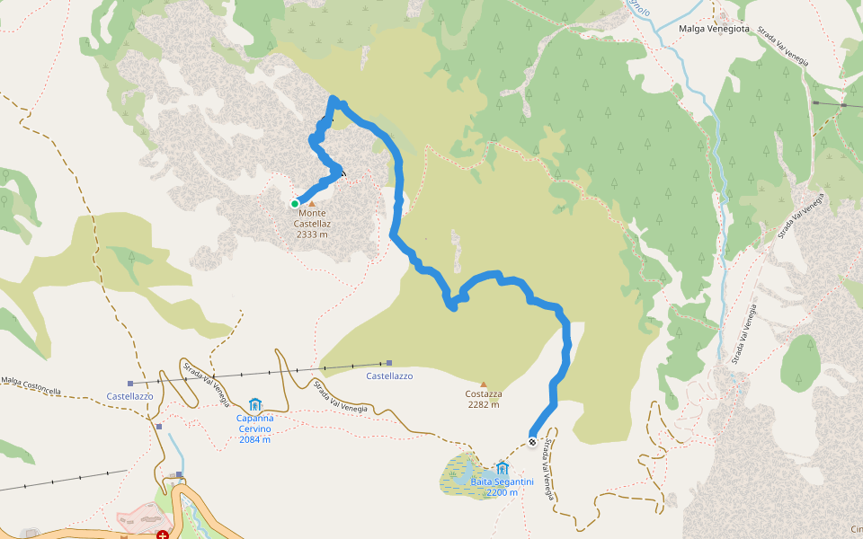 Castellazzo Trekking del Cristo Pensante