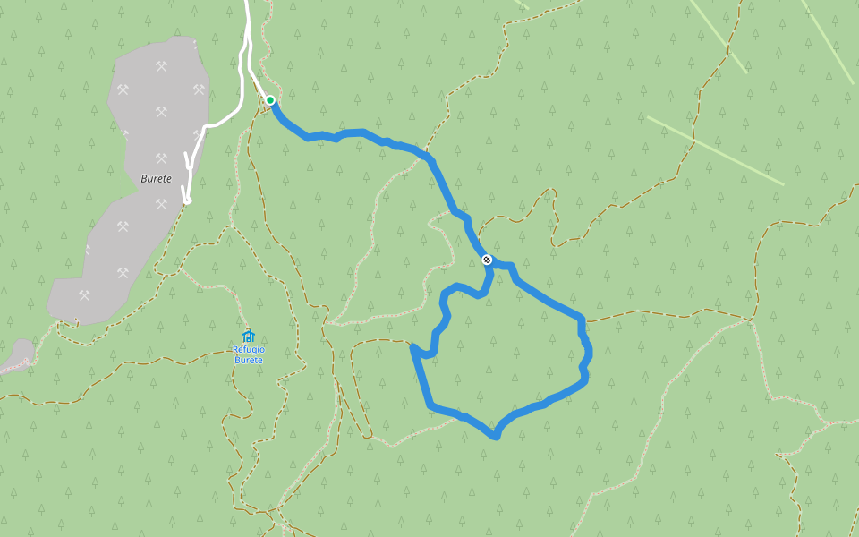 PR-MU 15 Coto Real walking route map in Cehegín