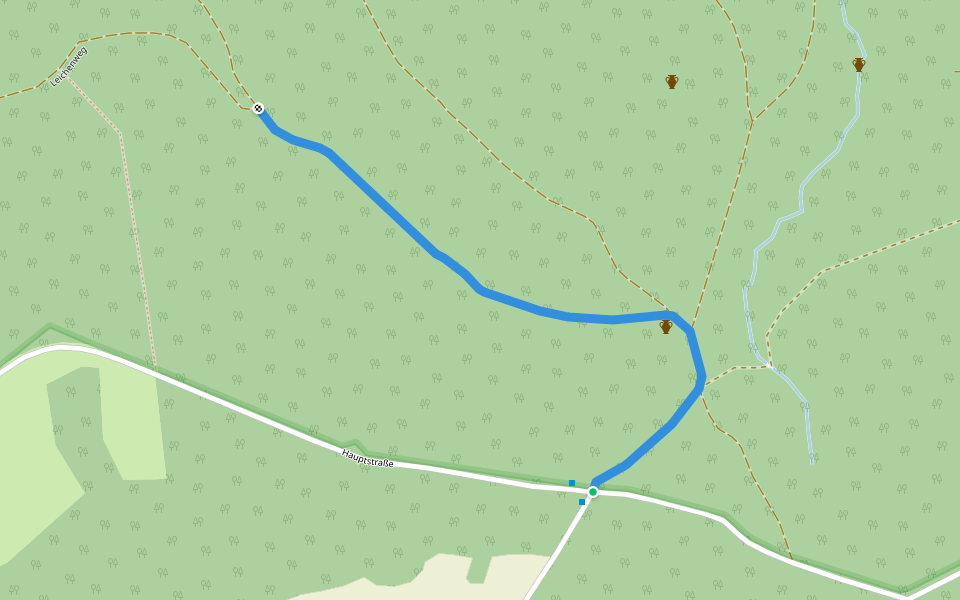 Hatterscheid Rundweg A4 walking route map in Ruppichteroth