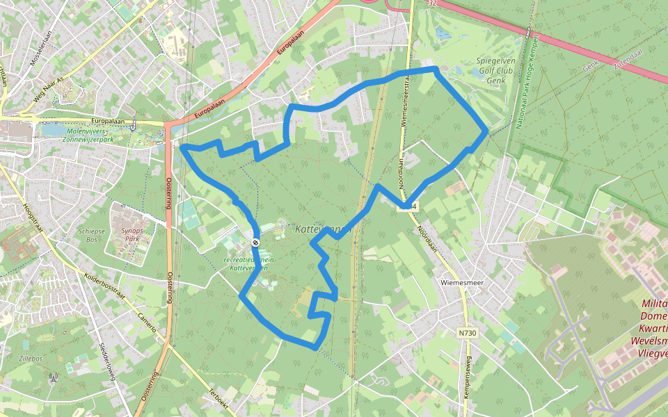 Kattevennen Rode driehoek