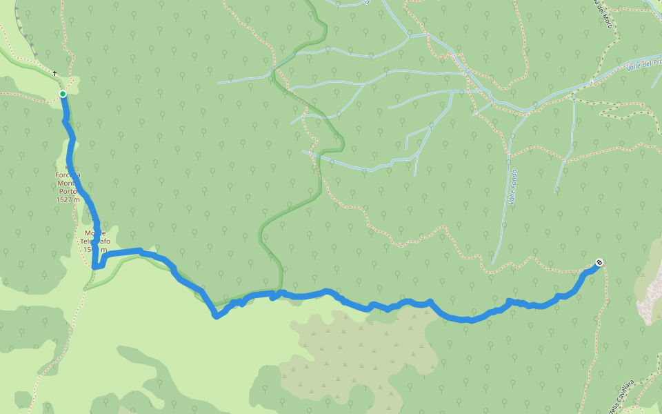 213 walking route map in Pagani