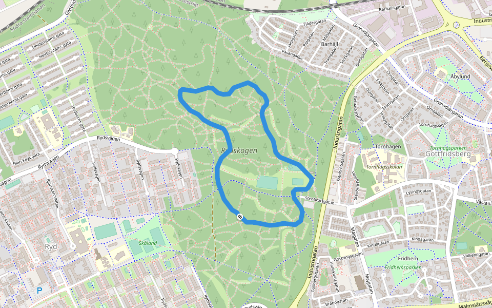 Röd (2,5 km)