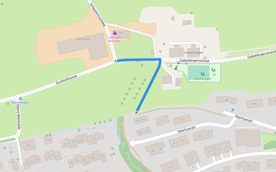 Gabeldingen - Kriens Bus