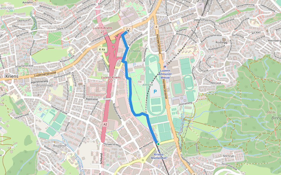 Mattenhof - Grosshofstrasse