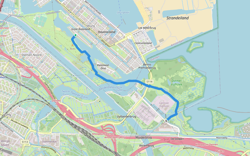 Traject 3 - IJburg-Maxis