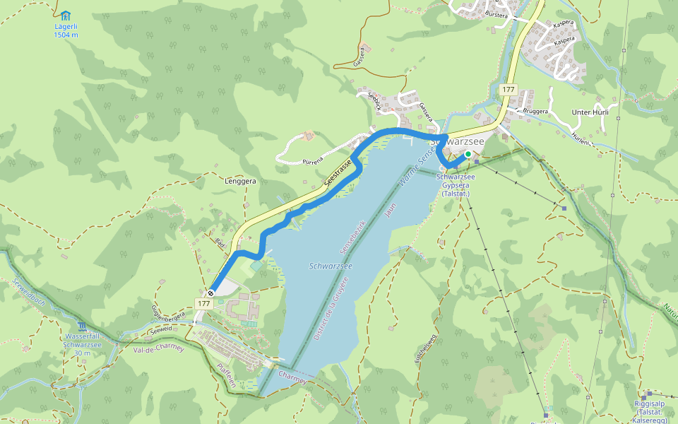 Schwarzsee Gypsera - Schwarzsee Bad