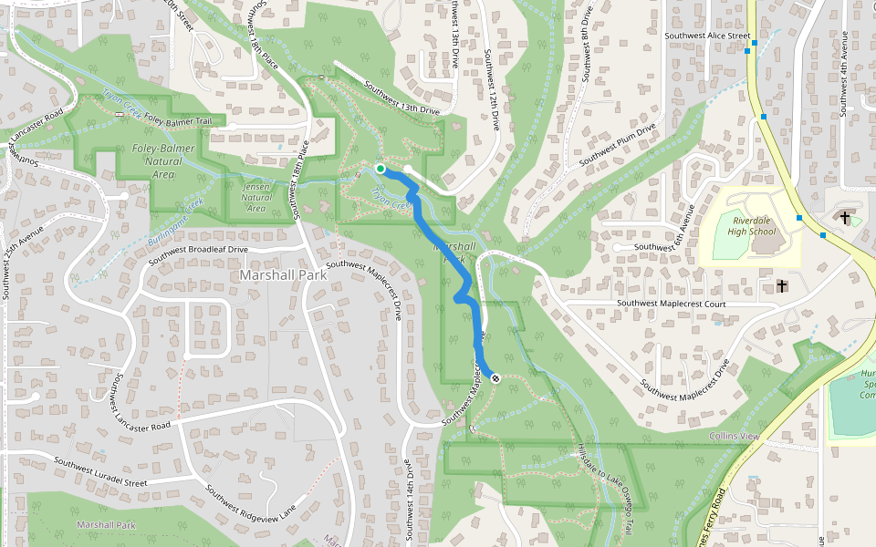 Main Marshall Park Trail