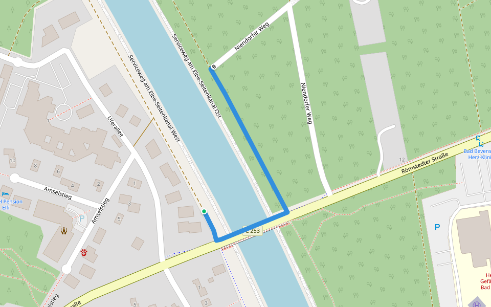 Strecke Nr. 6 walking route map in Bad Bevensen
