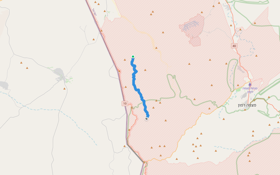 Nahal Harsha Hiking Trail South District Pacer