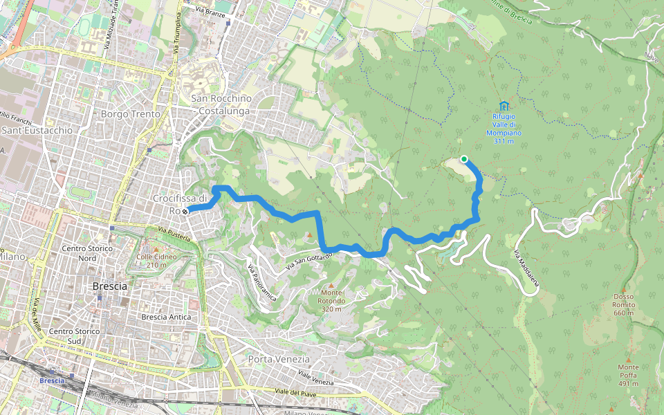 Cascina Margherita per la Colletera e Sentiero Gasusì