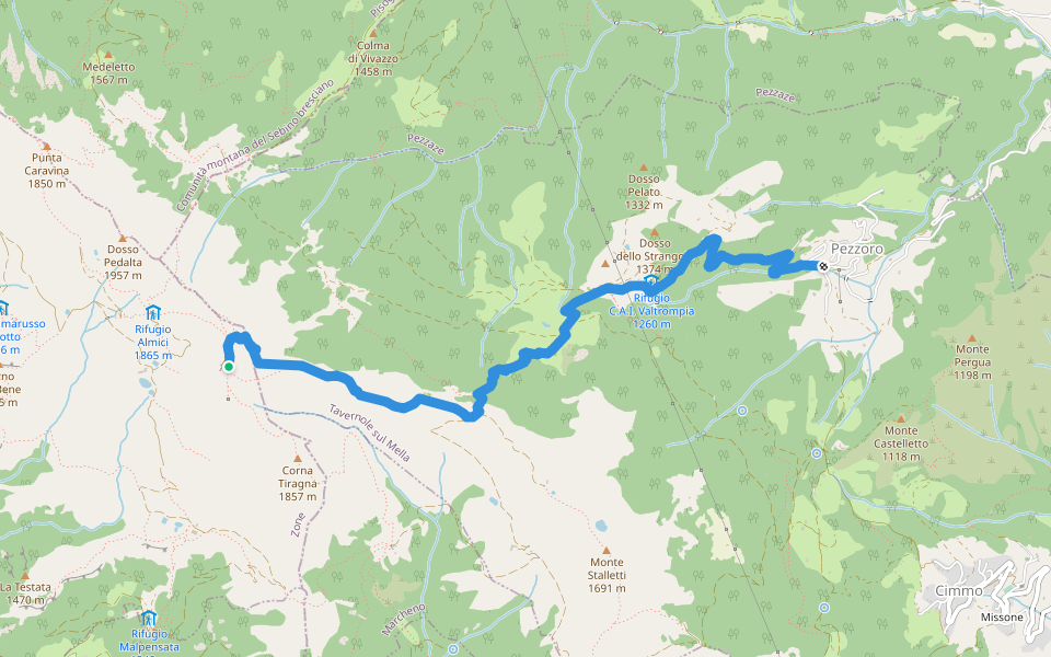 Tavernole sul Mella (Pezzoro) - Monte Guglielmo