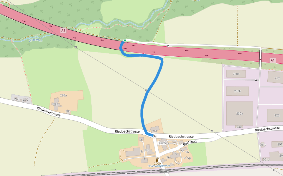 Autobahnviadukt - Buech