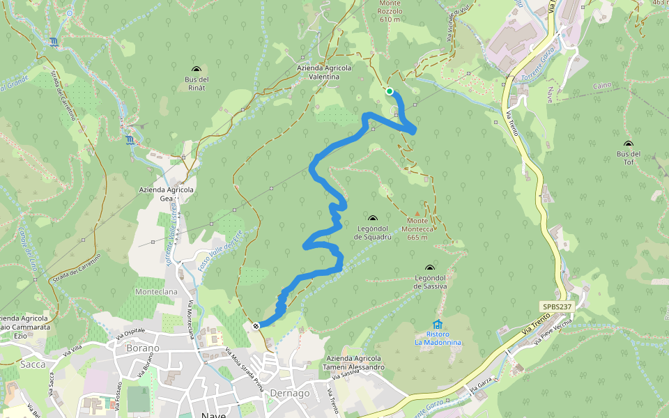 Sentiero delle miniere