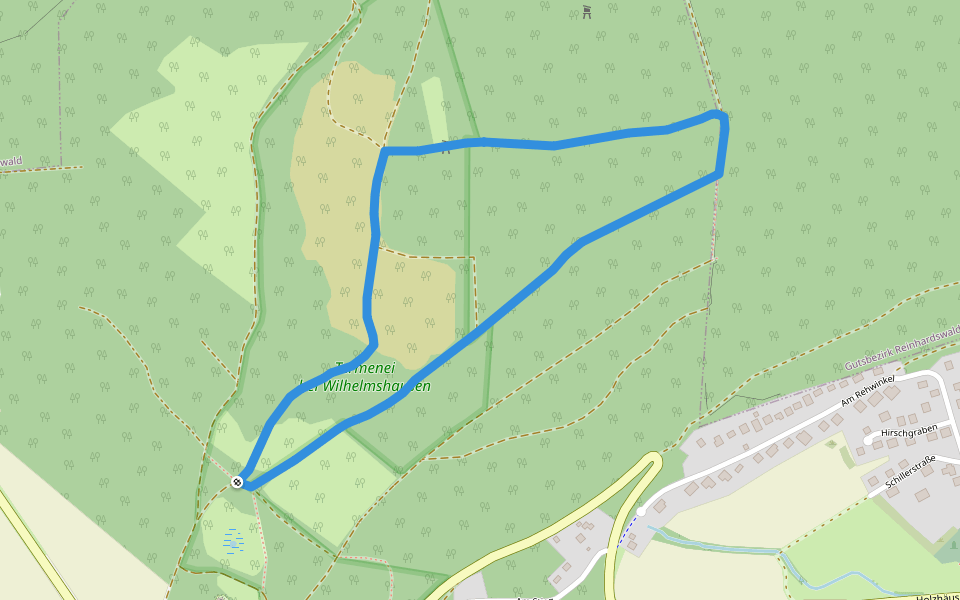 Fuldatal-Knickhagen, Rundweg 1 walking route map in Fuldatal