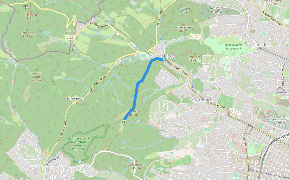 Neuwaldegg - Kreuzeichenwiese