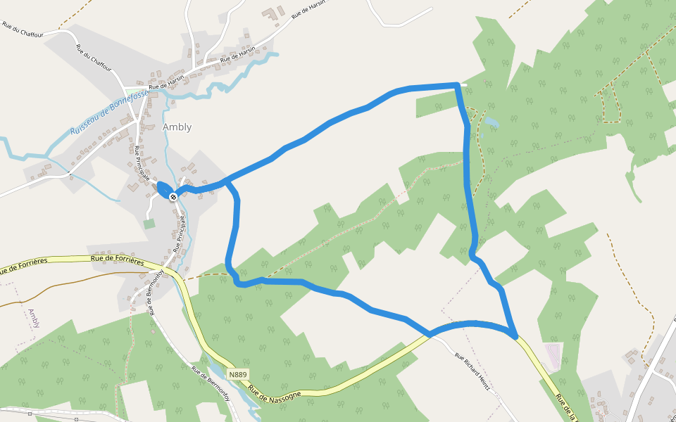 1. Promenade Derrière le bois