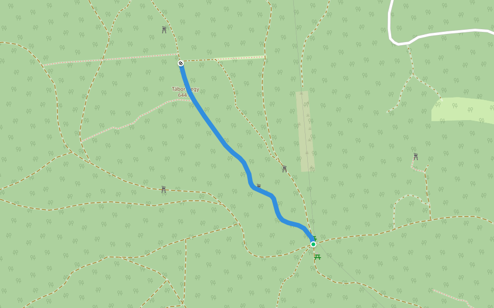 Z▲ walking route map in Kőszeg
