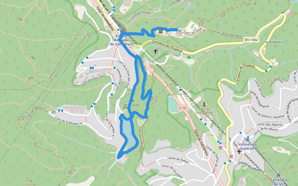 Passejada pel pantà de Vallvidrera